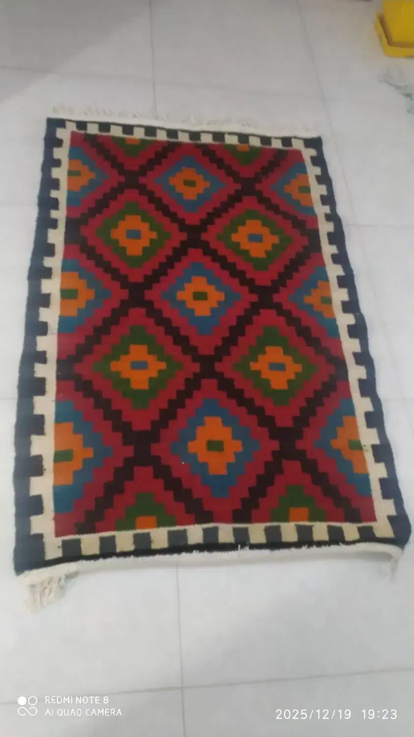 دو عدد گلیم پشم نو|گلیم، جاجیم، گبه|ارومیه, |دیوار