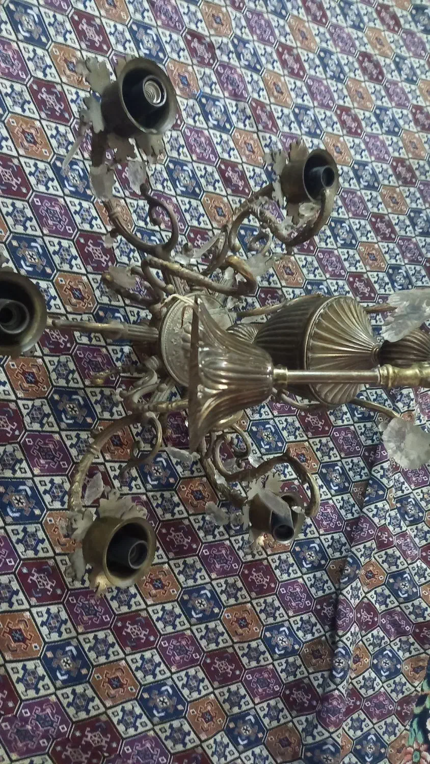 لوستر بالای ۷۰ سال|کلکسیون اشیاء عتیقه|تهران, آهنگ|دیوار