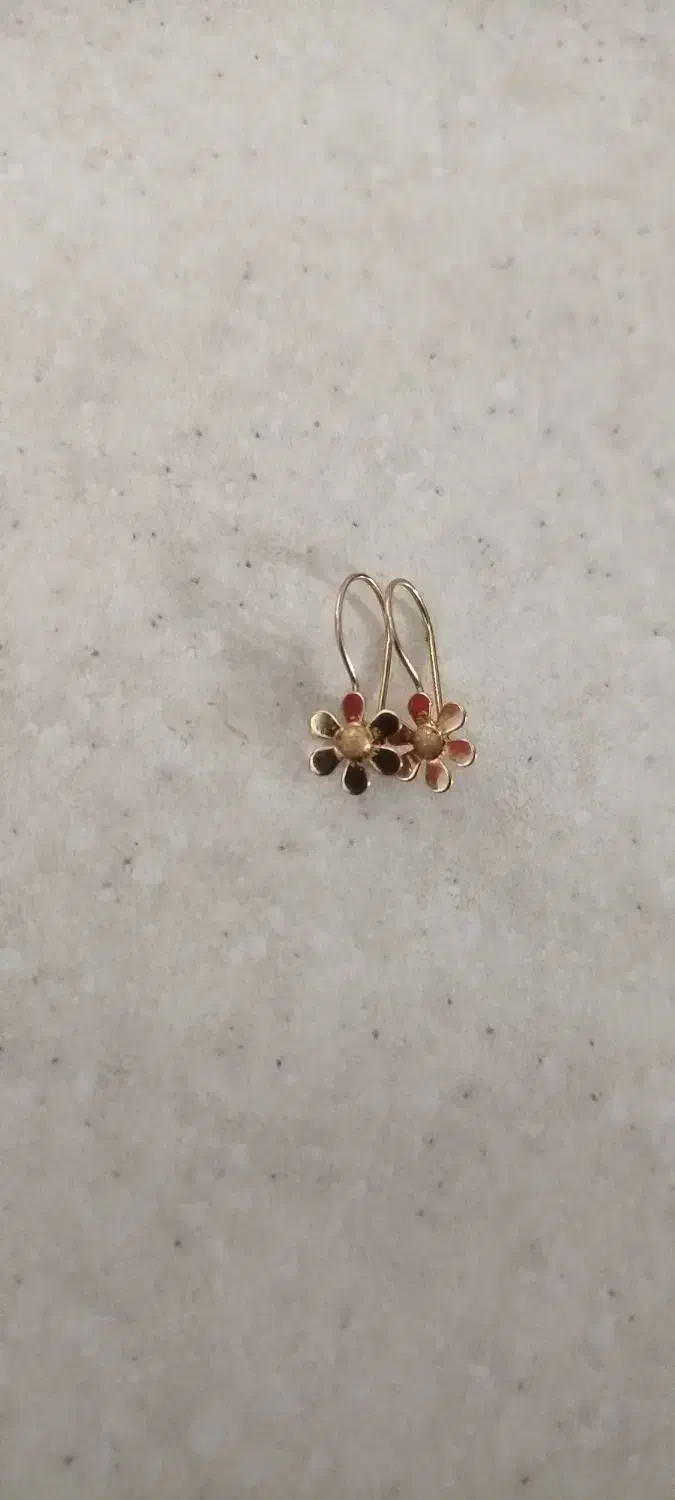 گوشواره طرح گل|جواهرات|نسیم‌شهر, |دیوار