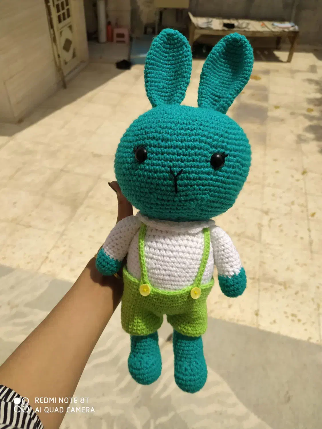 عروسک خرگوش خوشتیپ دستبافت|اسباب‌بازی بچه|بندرعباس, |دیوار