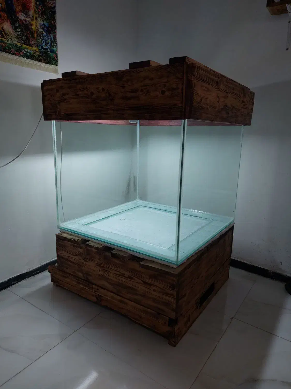 آکواریوم  سفارشی ساز|ماهی|فومن, |دیوار