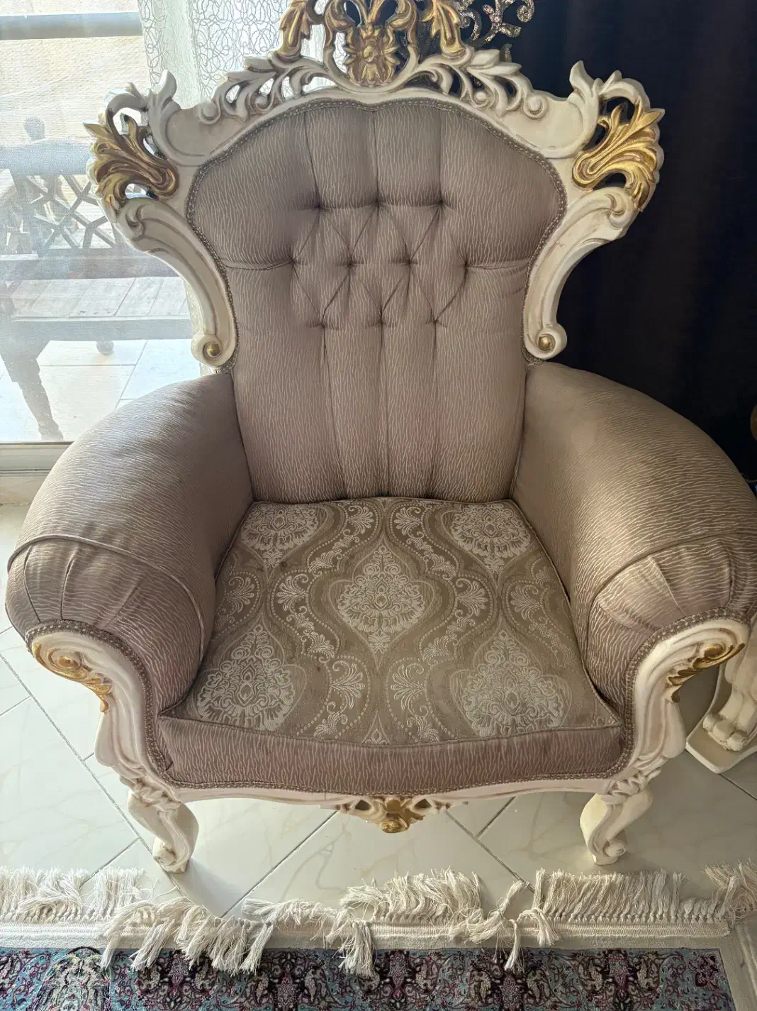 میلمان استیل ۷نفره|مبلمان خانگی و میز عسلی|تهران, آبشار تهران (دریاچه)|دیوار