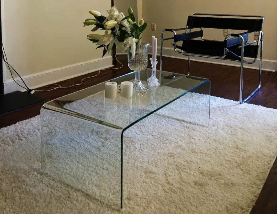 میز جلو مبلی شیشه‌ای - تولید مجموعه + تضمین ارسال|مبلمان خانگی و میز عسلی|باغستان, |دیوار