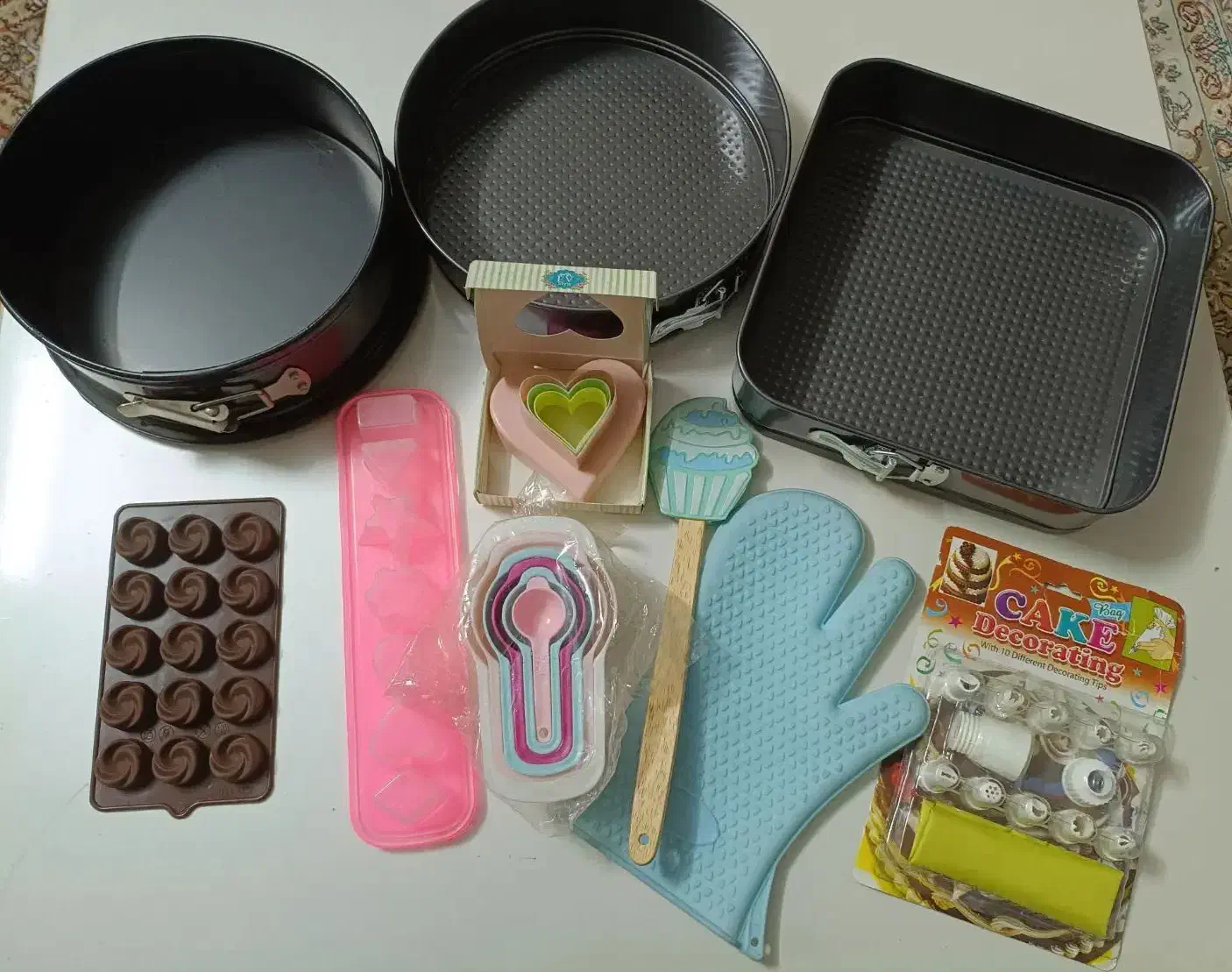 لوازم کیک و شیرینی نو واستفاده نشده ارزان|ظروف پختوپز|تهران, وحیدیه|دیوار