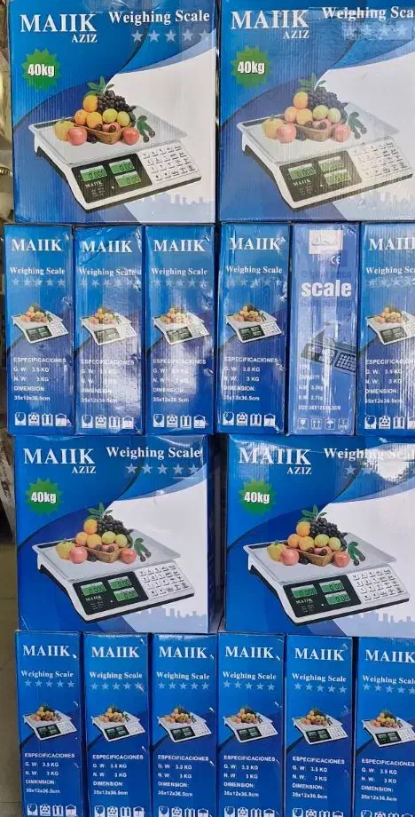 ترازو ۴۰ کیلویی برند محک صفحه کلید استیل|فروشگاه و مغازه|مشهد, مصلی (کارمندان اول)|دیوار