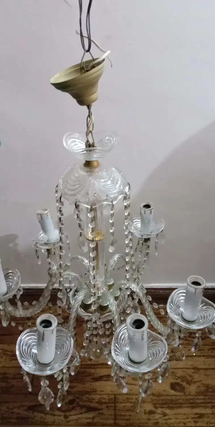 یک عدد لوستر|لوستر و چراغ آویز|رودسر, |دیوار