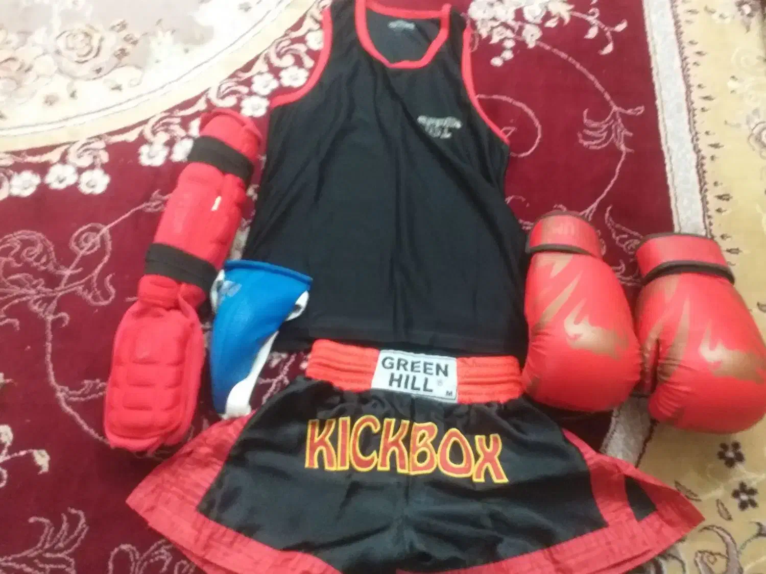 لباس کیک بوکس کامل|تجهیزات ورزشی|قم, شهر قائم|دیوار