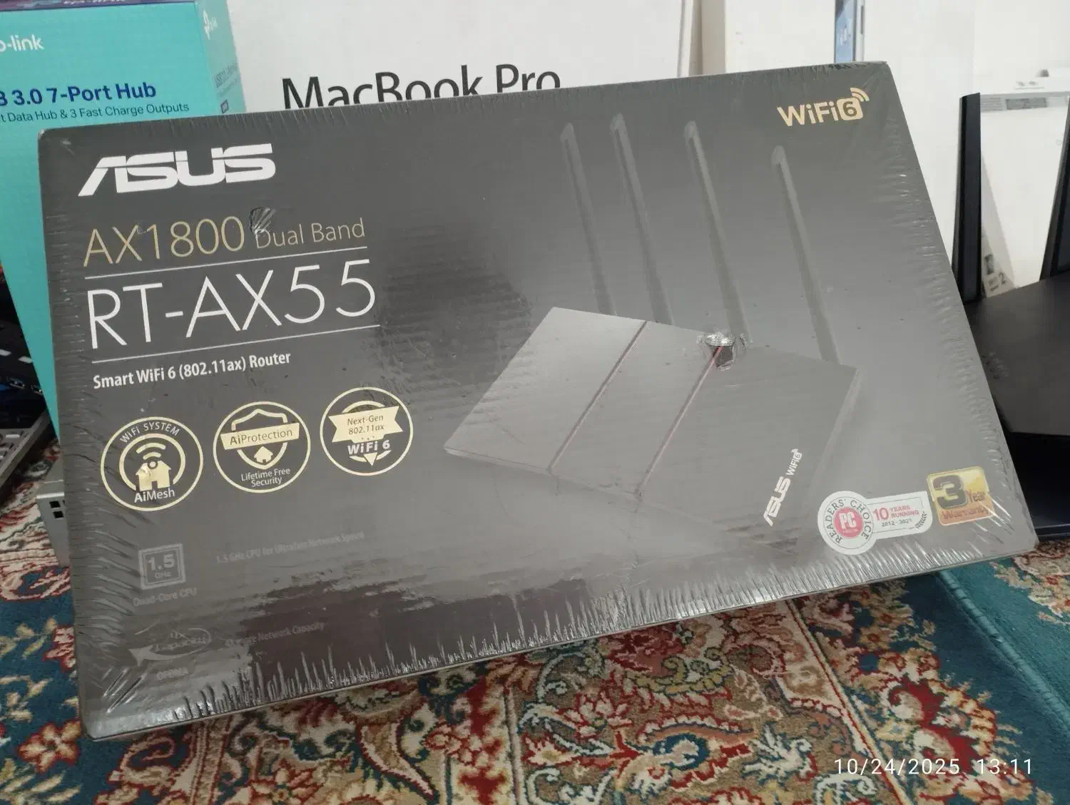 اکسس پوینت ایسوس RT-AX55|مودم و تجهیزات شبکه|تهران, صد دستگاه|دیوار