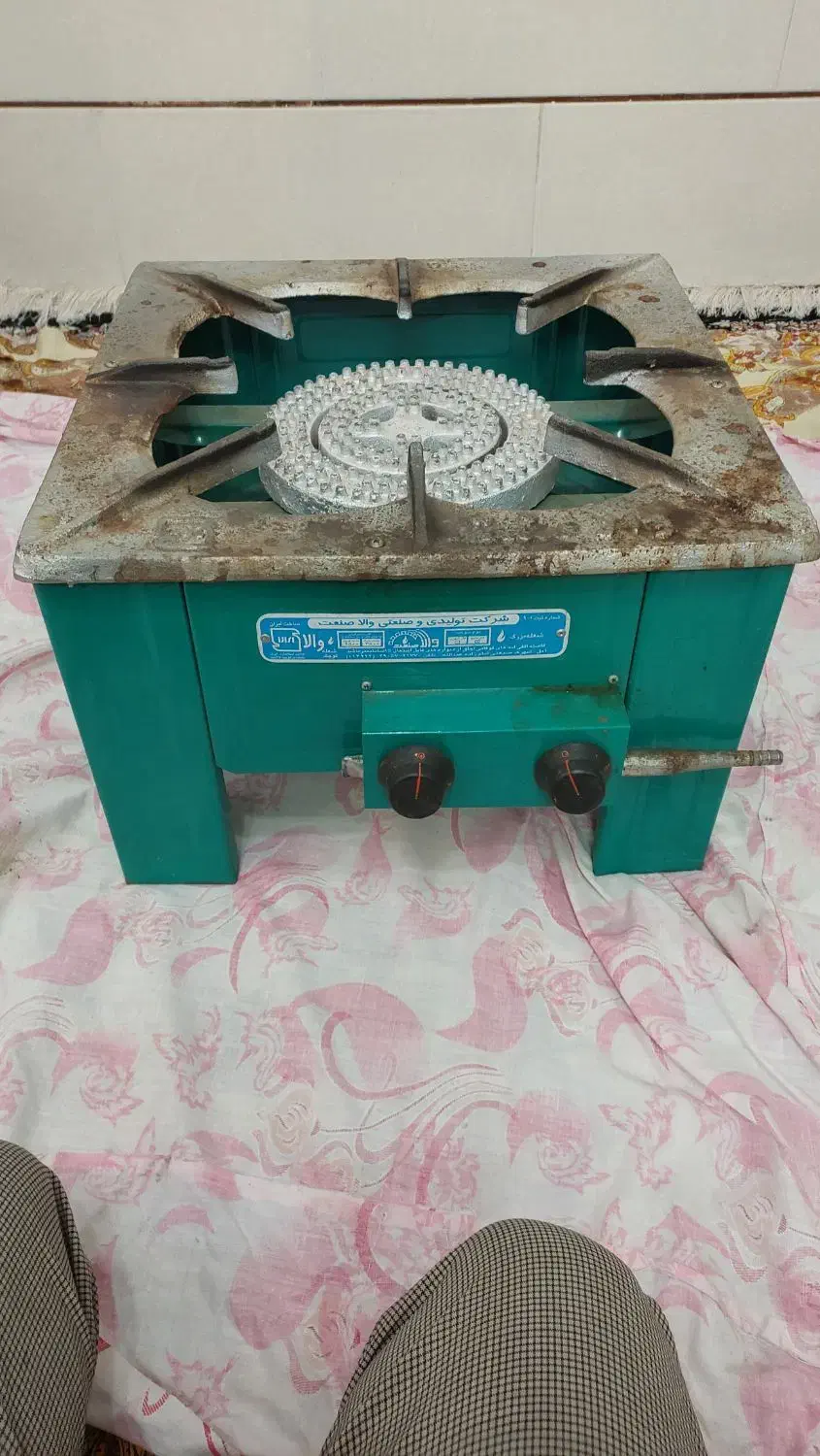 اجاق دو شعله پلوپز قدیمی|اجاق گاز و لوازم برقی پختوپز|سمنان, |دیوار