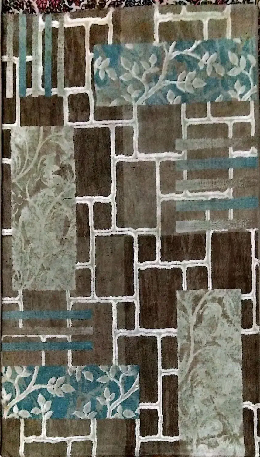 قالیچه|فرش|ری, اقدسیه|دیوار