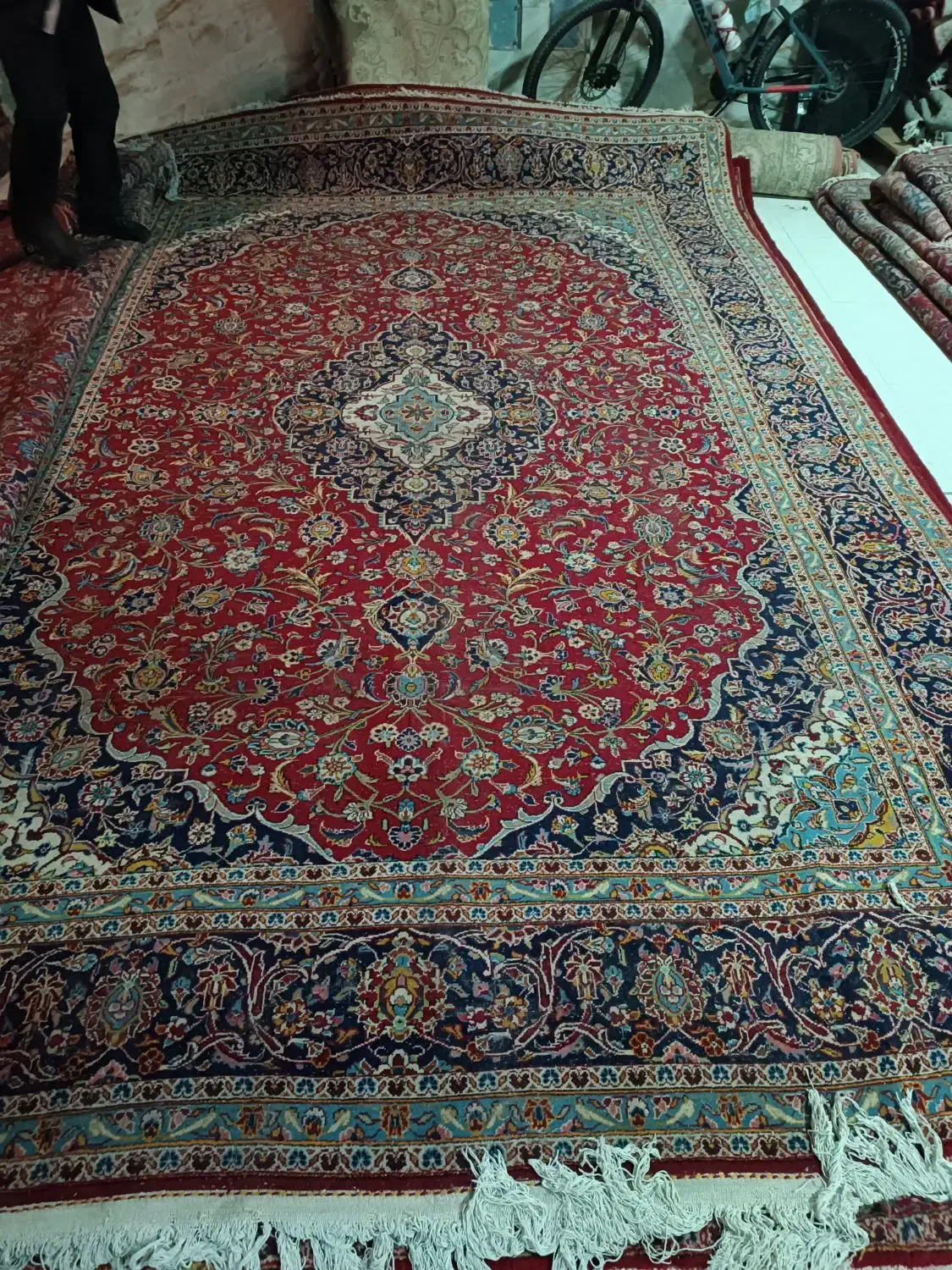 فرش دستباف 12متری|فرش|تبریز, |دیوار