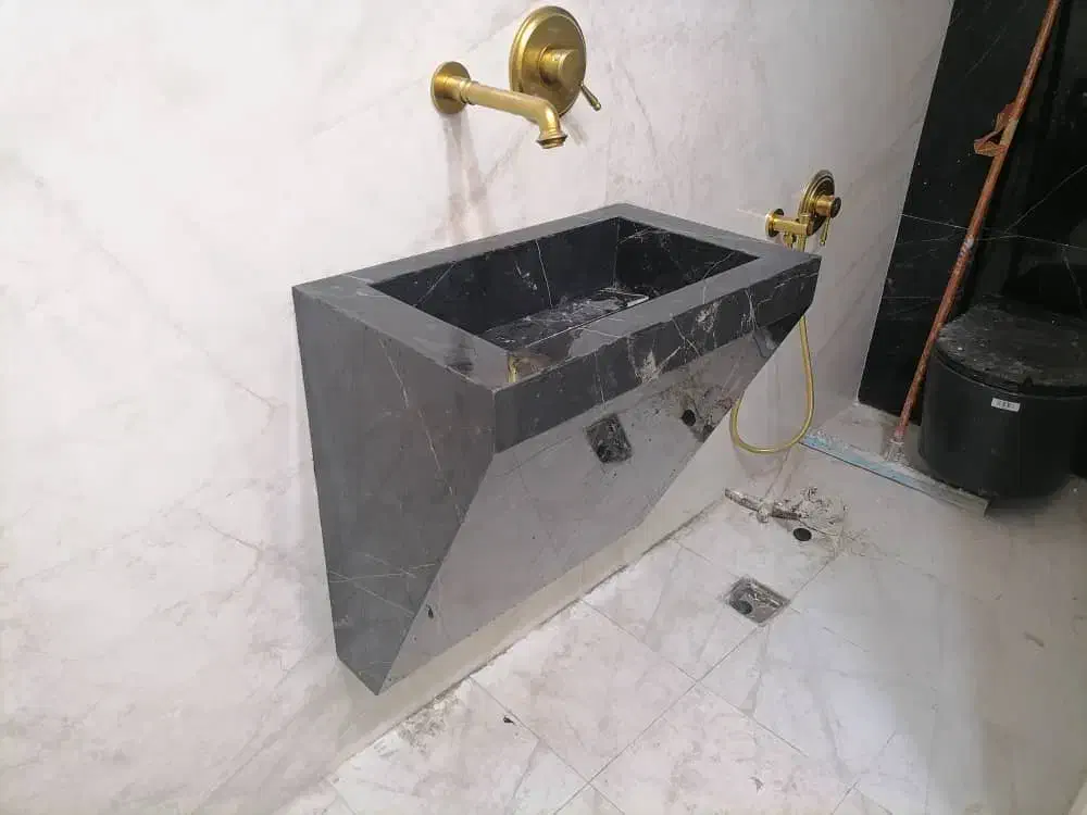 روشویی سرامیکی وصفحه کابینت سرامیکی غدیر|لوازم سرویس بهداشتی|قم, بقیع|دیوار