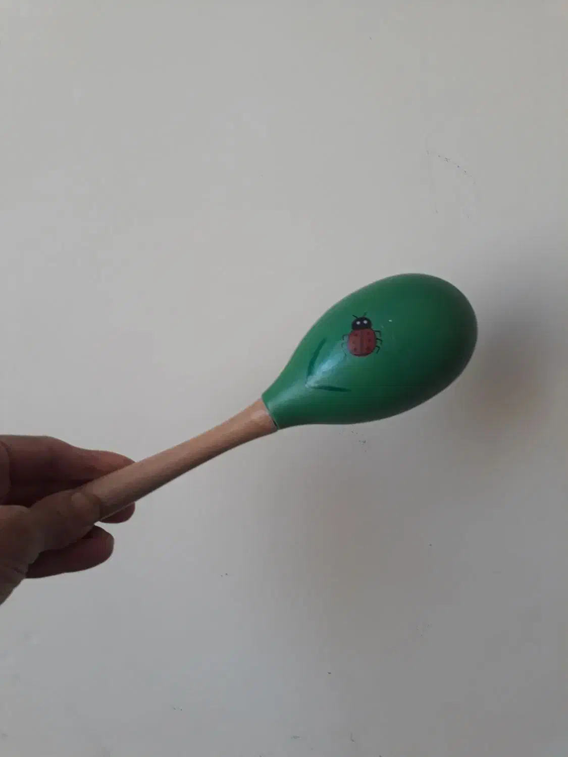 چرخ عصایی و جغجغه چوبی|اسباببازی بچه|ری, علایین|دیوار