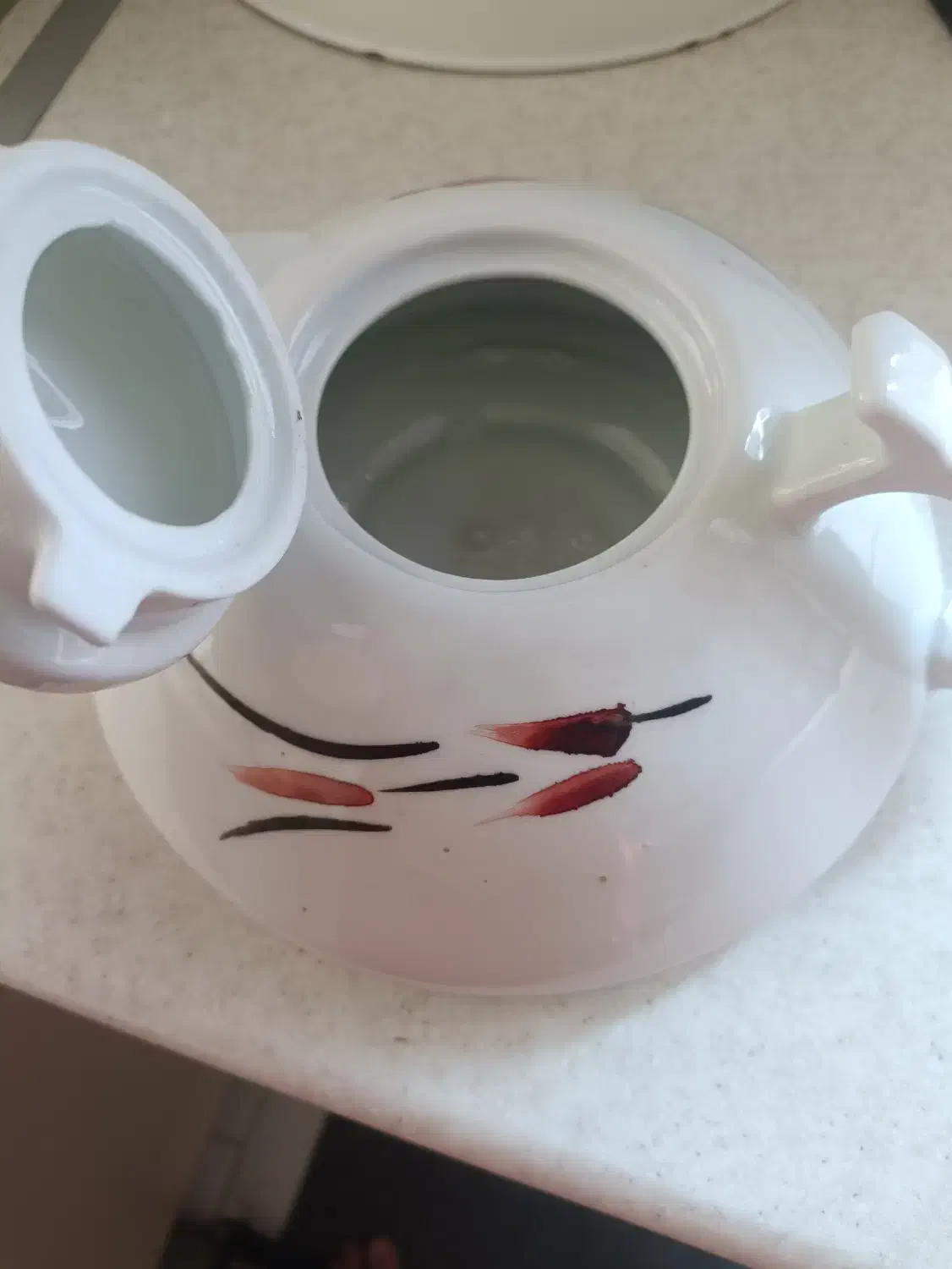 قوری چینی|قوری، کتری، قهوه‌ساز دستی|اردبیل, |دیوار