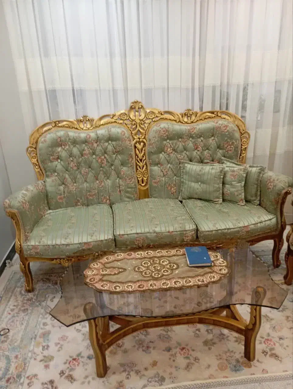 مبل 8نفره|مبلمان خانگی و میز عسلی|تهران, شهمیرزادی|دیوار