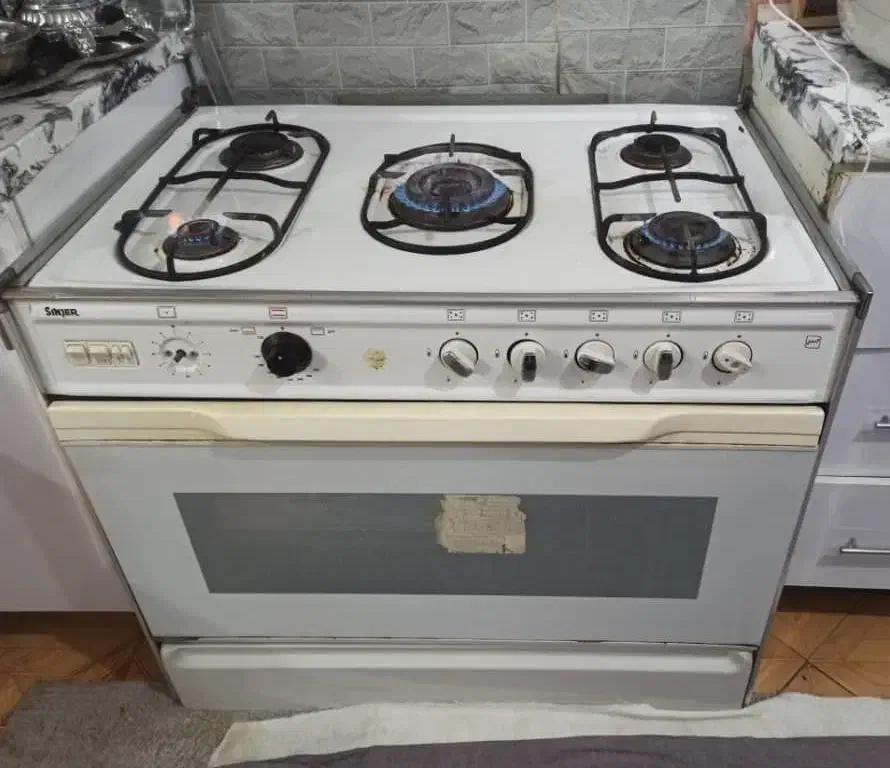 اجاق گاز 5 شعله سینجر فر دار|اجاق گاز و لوازم برقی پخت‌وپز|مشهد, چهارچشمه|دیوار