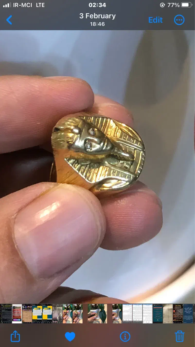 انگشتر طلا خاص|جواهرات|تهران, اوین|دیوار