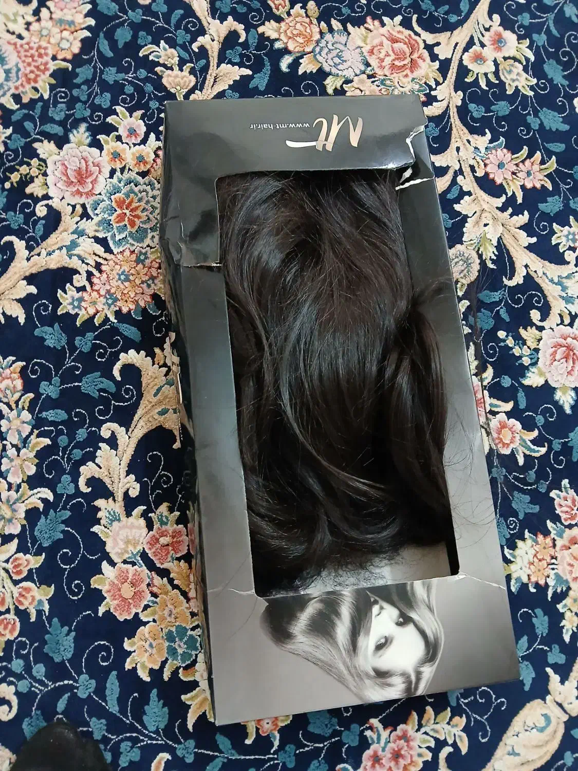 کلاه گیس مشکی برند MT با کارتن|آرایشی، بهداشتی، درمانی|رباطکریم, شهرک والفجر|دیوار