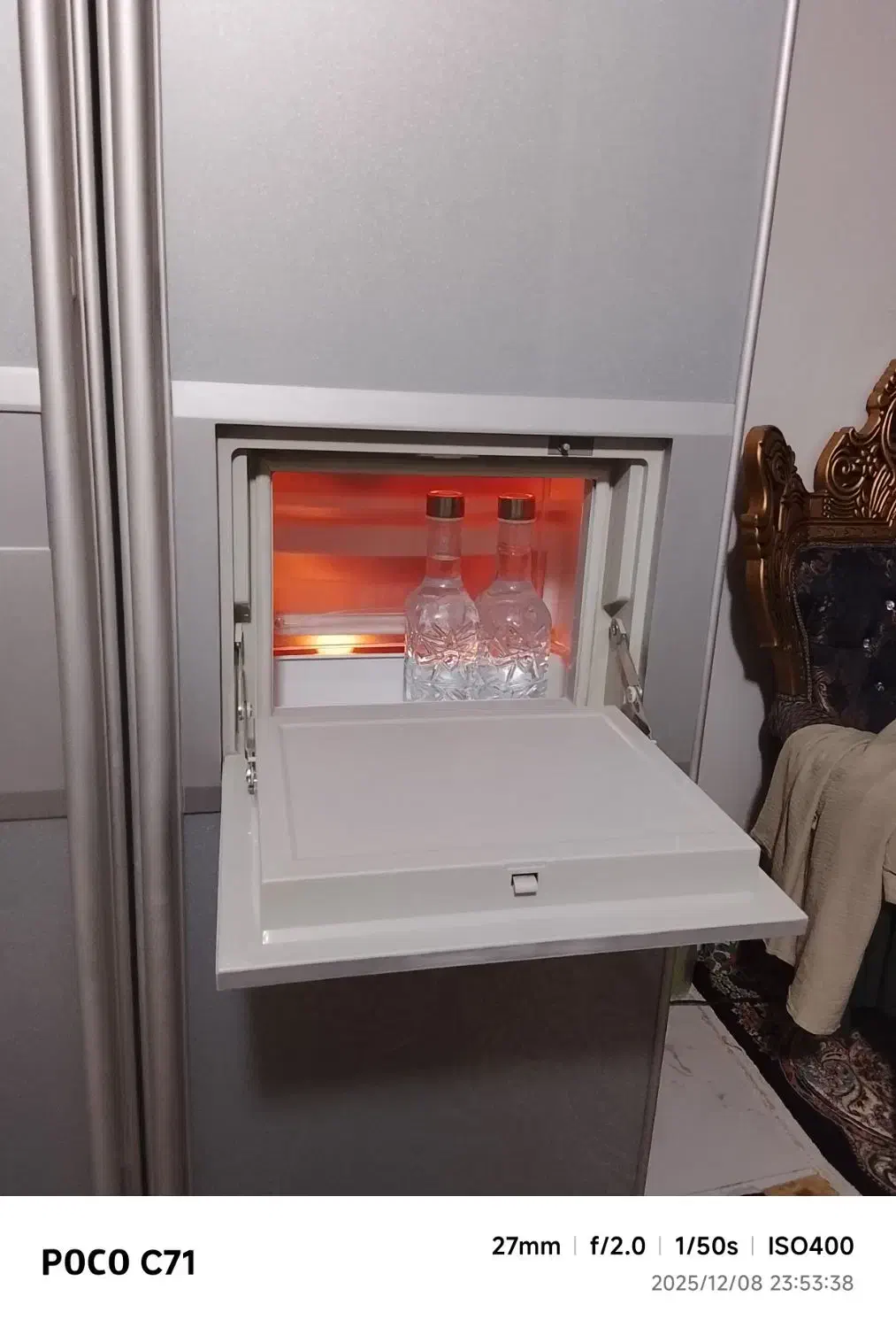 یخچال ساید با ساید|یخچال و فریزر|رباط‌کریم, کیکاور|دیوار