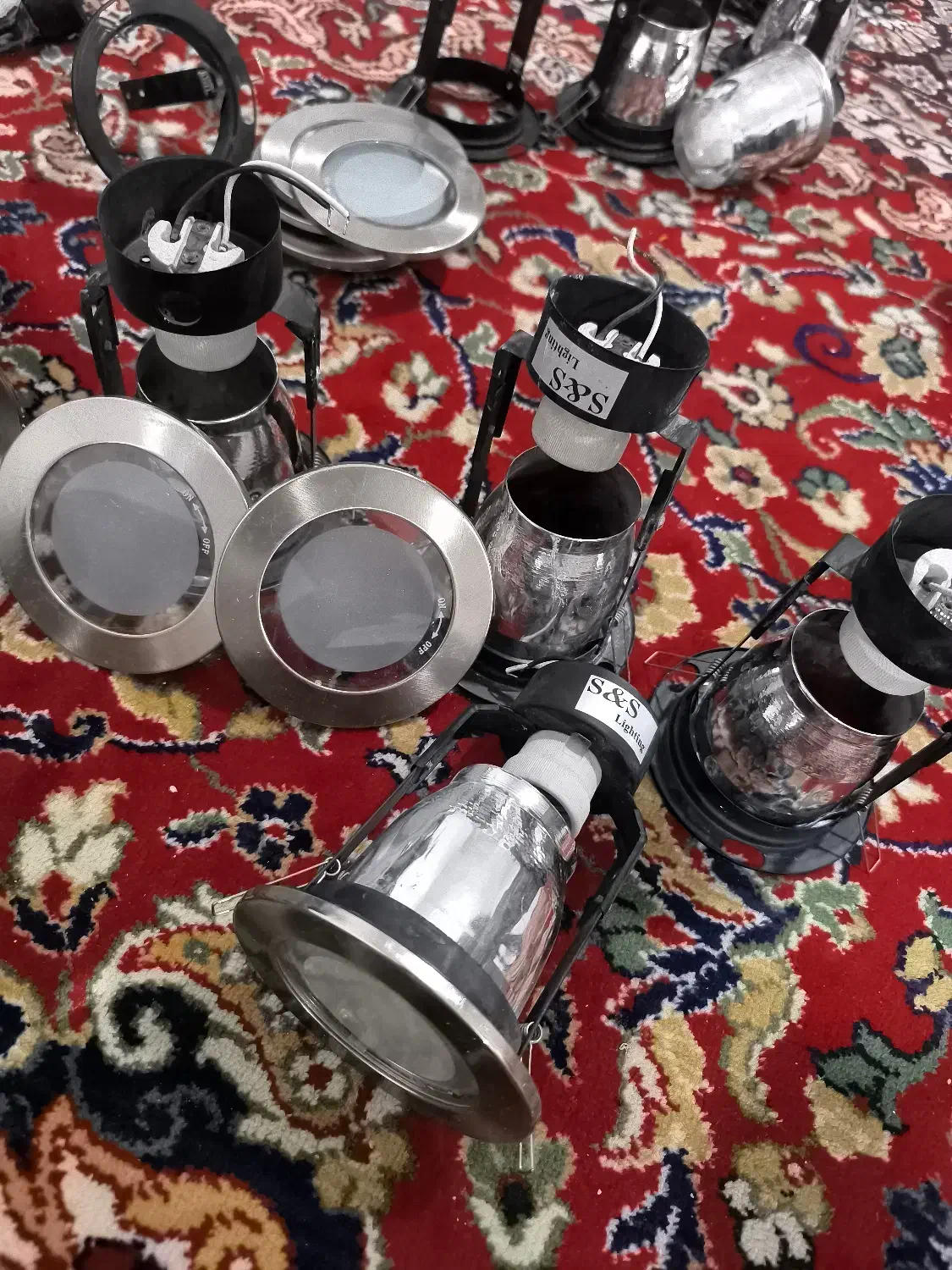هالوژن سقفی|لامپ و چراغ|شیراز, قلعه نو|دیوار
