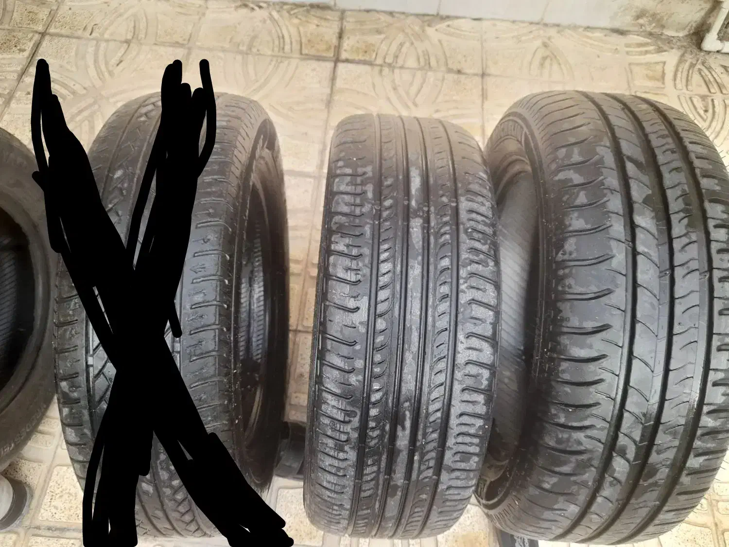 ۲عدد لاستیک نو مفت مفت|قطعات یدکی و لوازم جانبی|ورامین, ریحان آباد|دیوار