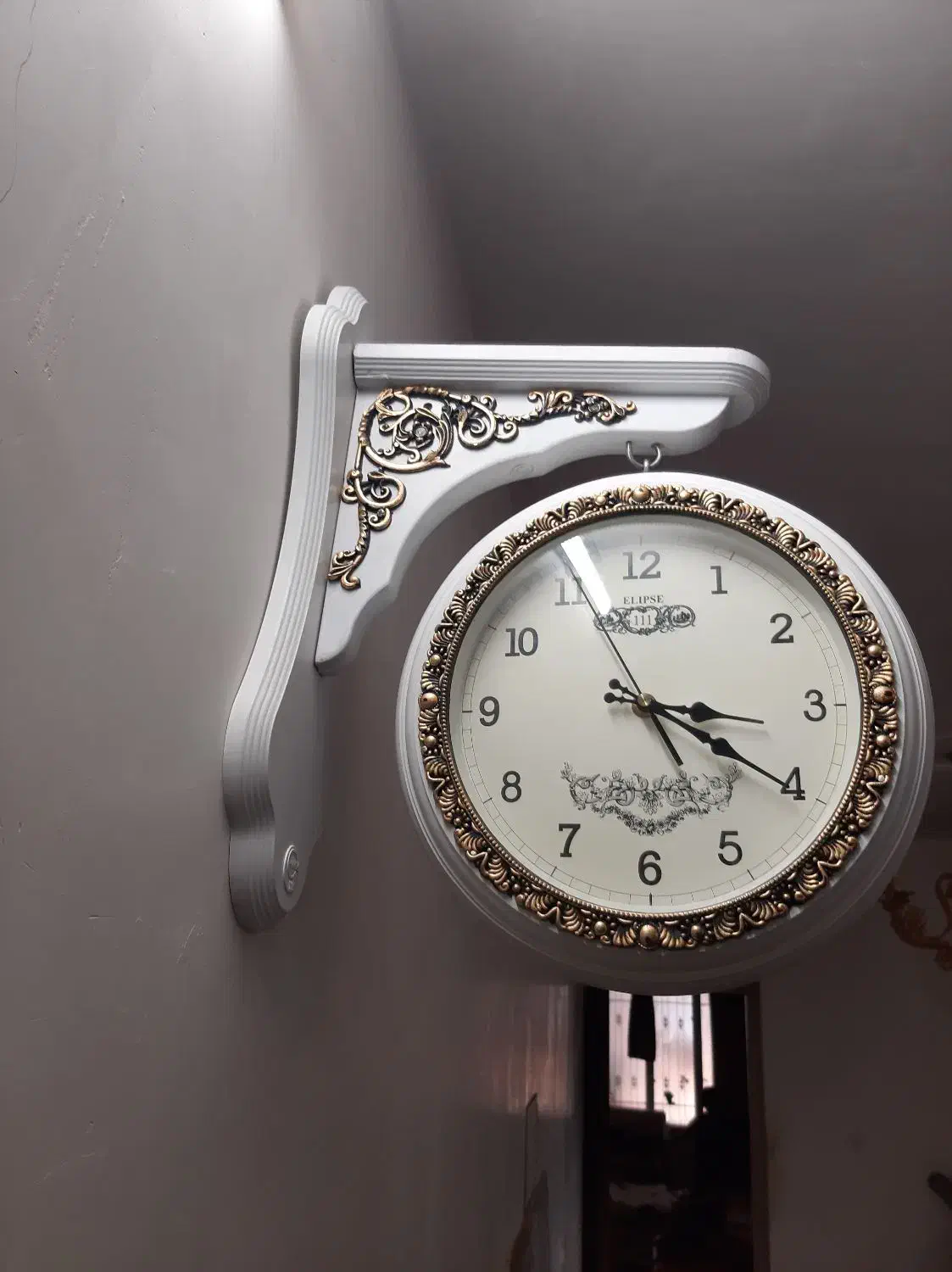 ساعت دو طرفه مارک الیپس|ساعت دیواری و تزئینی|کرمان, |دیوار