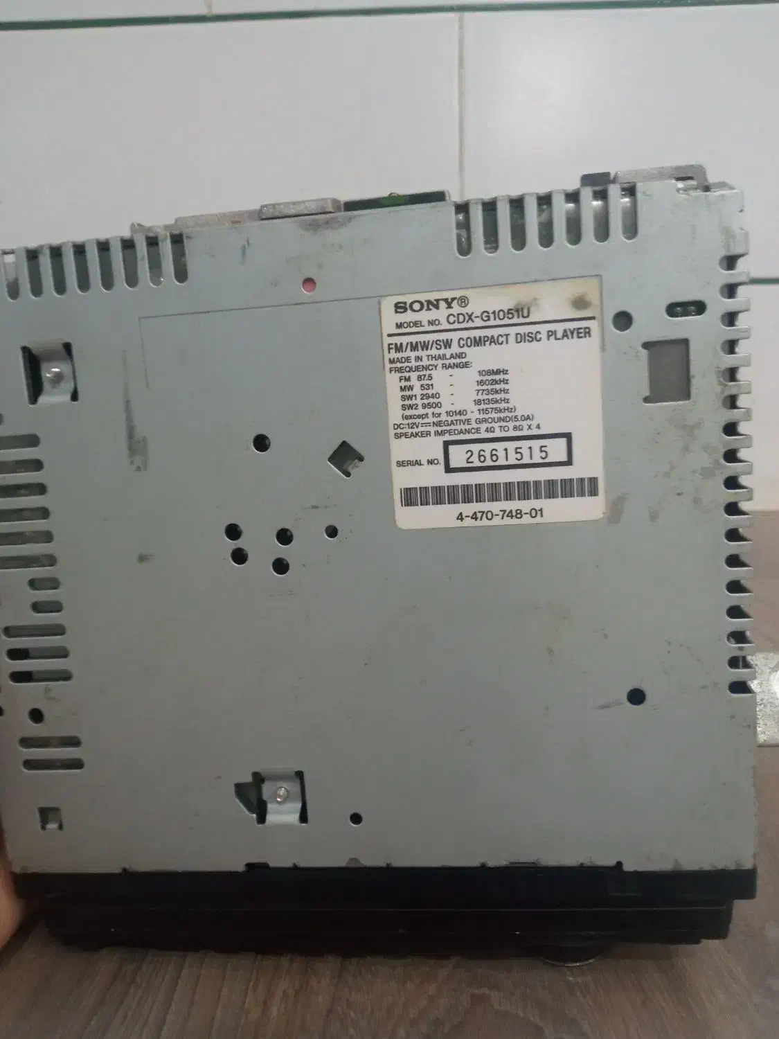 فروش ضبط ماشین|قطعات یدکی و لوازم جانبی|بافق, |دیوار