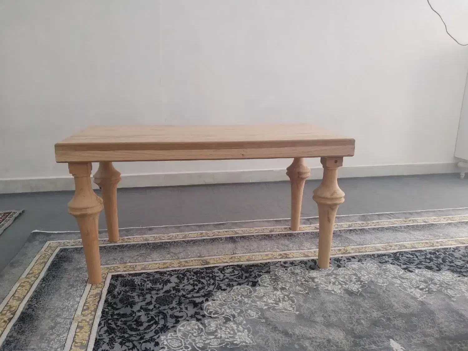 میز چوبی تمام راش|مبلمان خانگی و میز عسلی|قم, آذر (نکویی)|دیوار
