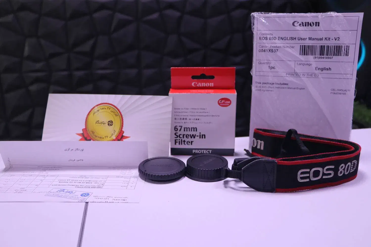 دوربین کانن 80d مشابه آکبند|دوربین عکاسی و فیلمبرداری|اسلامشهر, شهرک واوان|دیوار