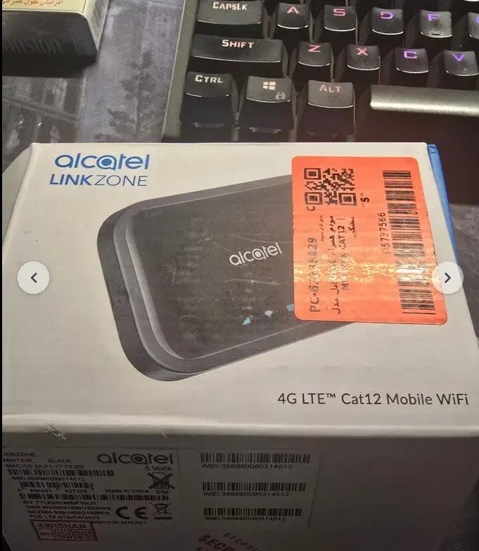 مودم همراه 4G آلکاتل مدل MW12VK با پشتیبانی CAT12|مودم و تجهیزات شبکه|تهران, شیوا|دیوار