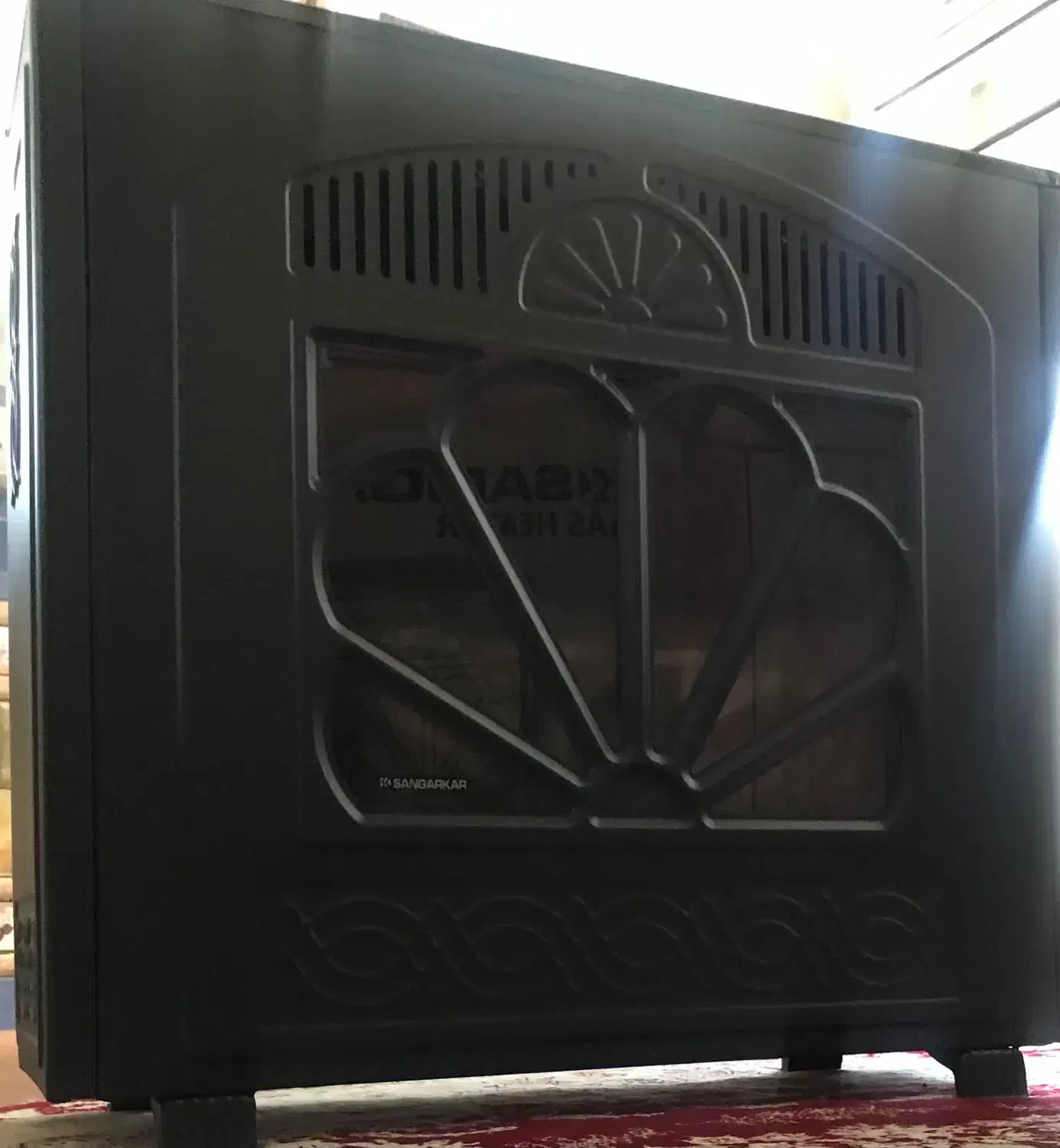 بخاری سنگرکار|بخاری، هیتر، شومینه|پارسآباد, |دیوار