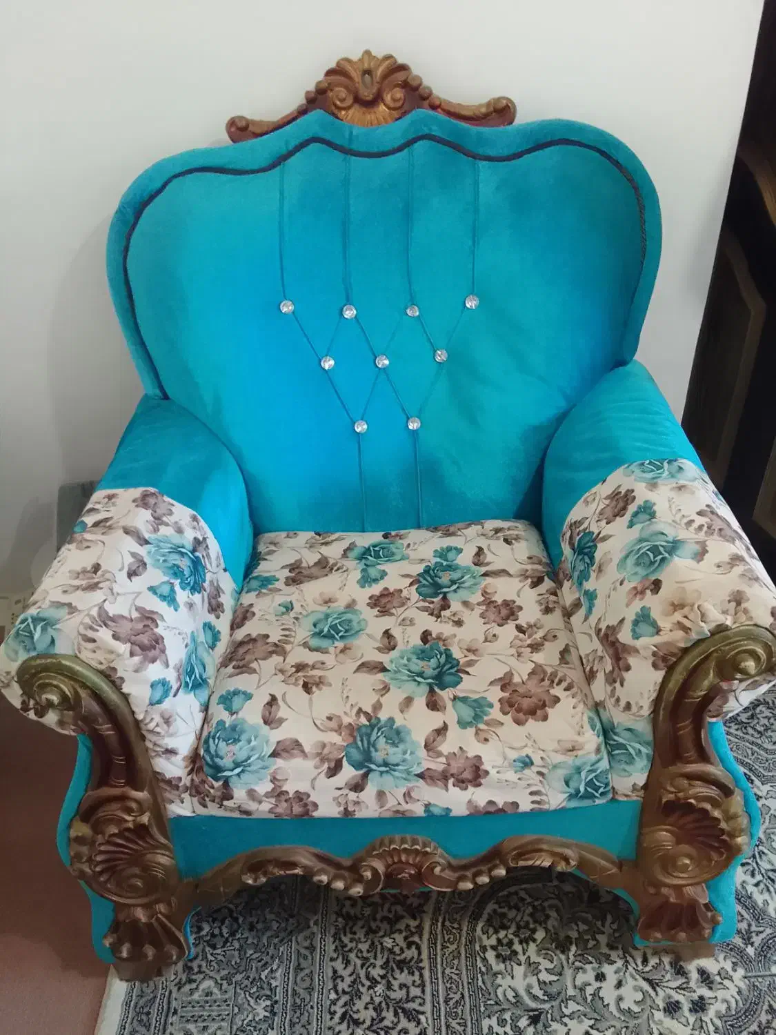 مبل ۷ نفره|مبلمان خانگی و میز عسلی|کلاچای, |دیوار