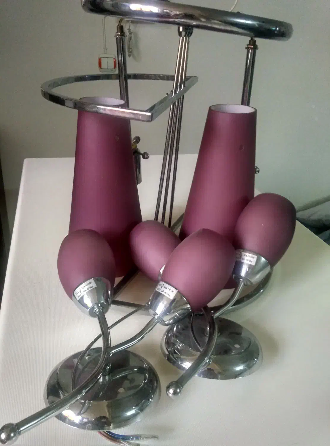 لوستر ترک ،و دوشاخه دیوار کوب|لوستر و چراغ آویز|تهران, حر|دیوار