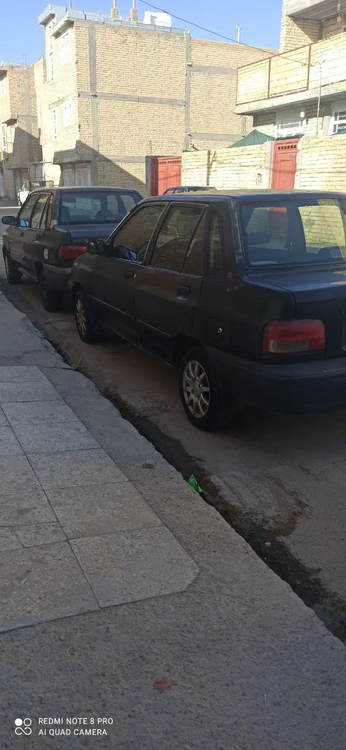 پراید مدل 83 شاسی پلمپ جلو وعقب|خودرو سواری و وانت|مرودشت, مسجد رسول|دیوار