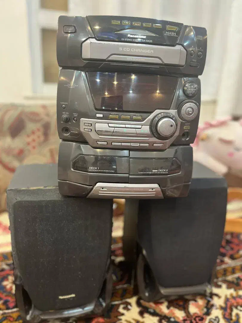 ضبط پاناسونیک اورجینال|سیستم صوتی خانگی|مرند, |دیوار