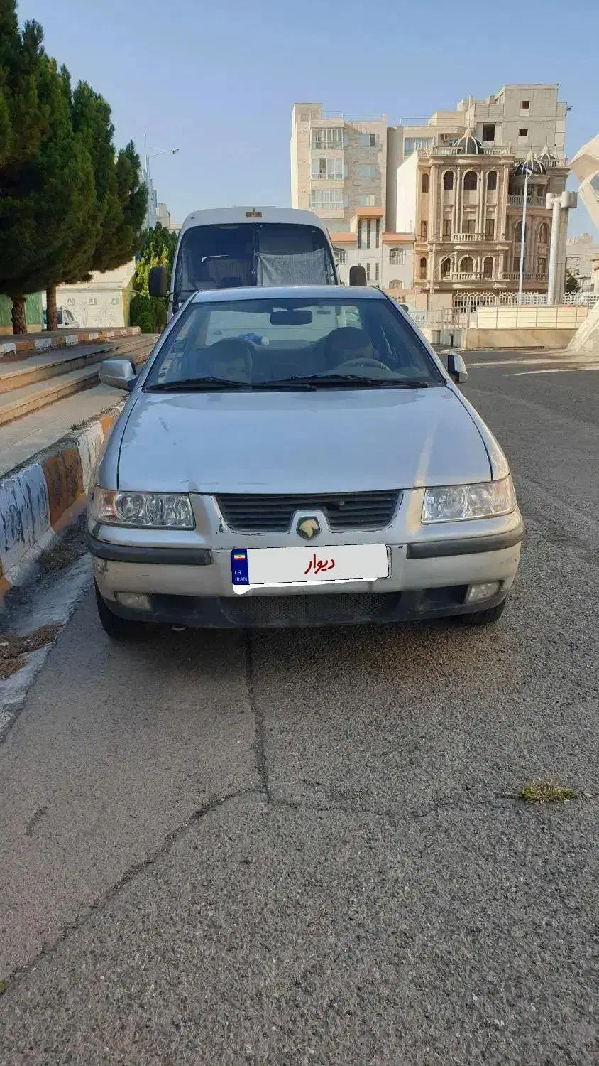 سمند کم کارکرد مدل ۱۳۸۳ رنگ نقره ایی تو کرم مدل X7|خودرو سواری و وانت|اردبیل, |دیوار