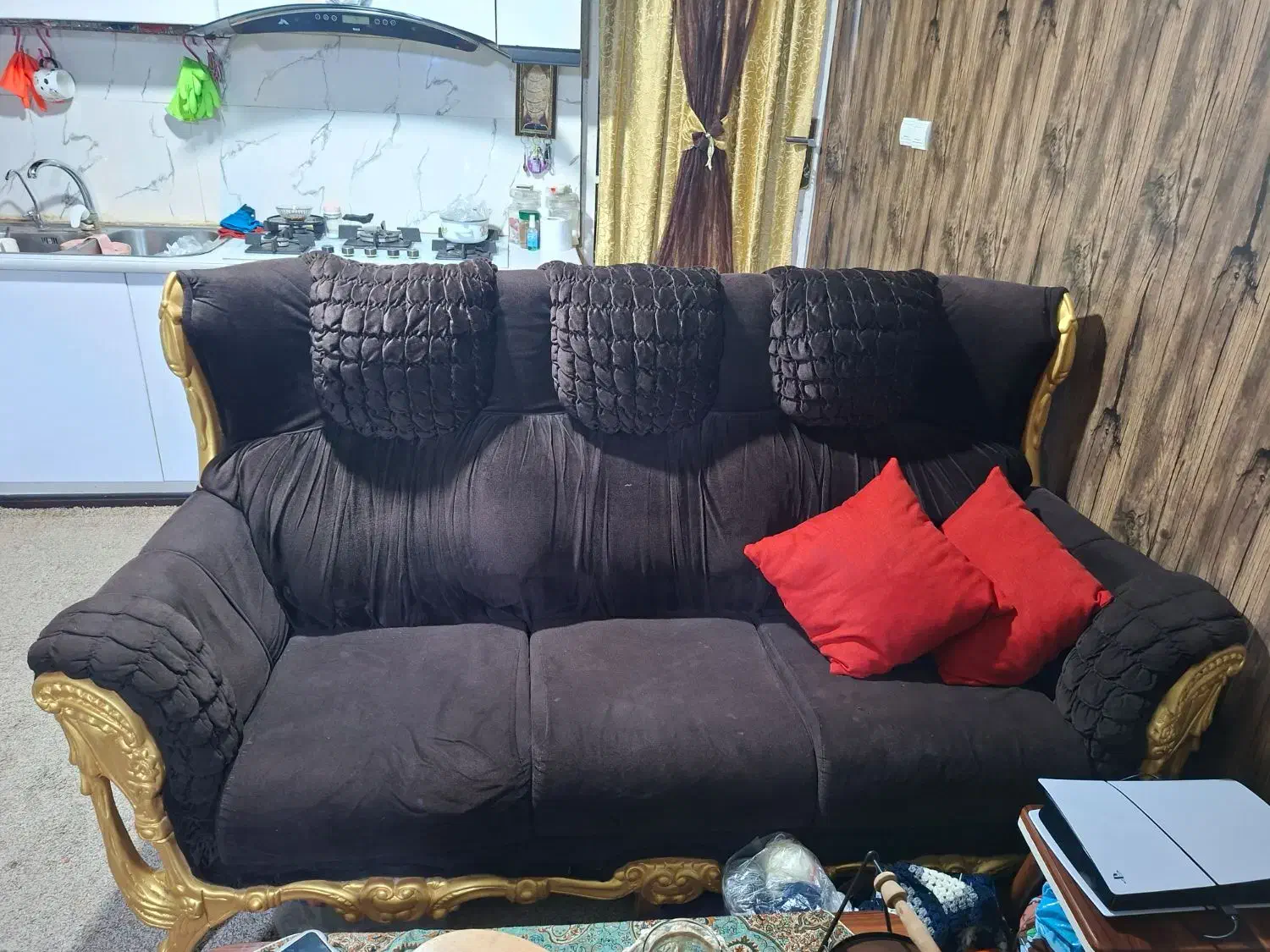 مبل ۷ نفره سلتنتی|مبلمان خانگی و میز عسلی|بندر ماهشهر, |دیوار