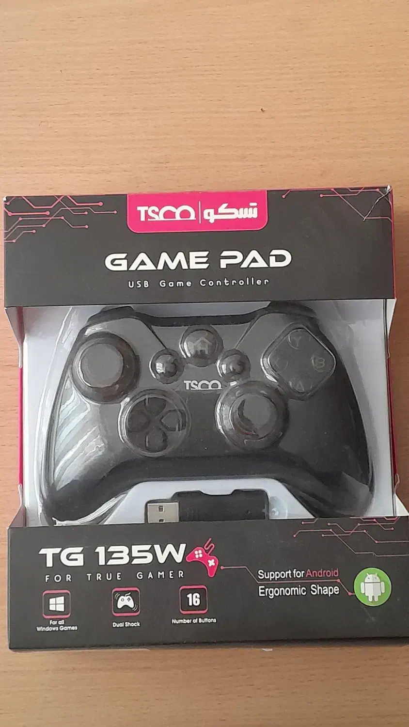 دسته بازی تسکو T135w اوجینال با تخفیف|کنسول، بازی ویدئویی و آنلاین|اصفهان, کوی میلاد|دیوار