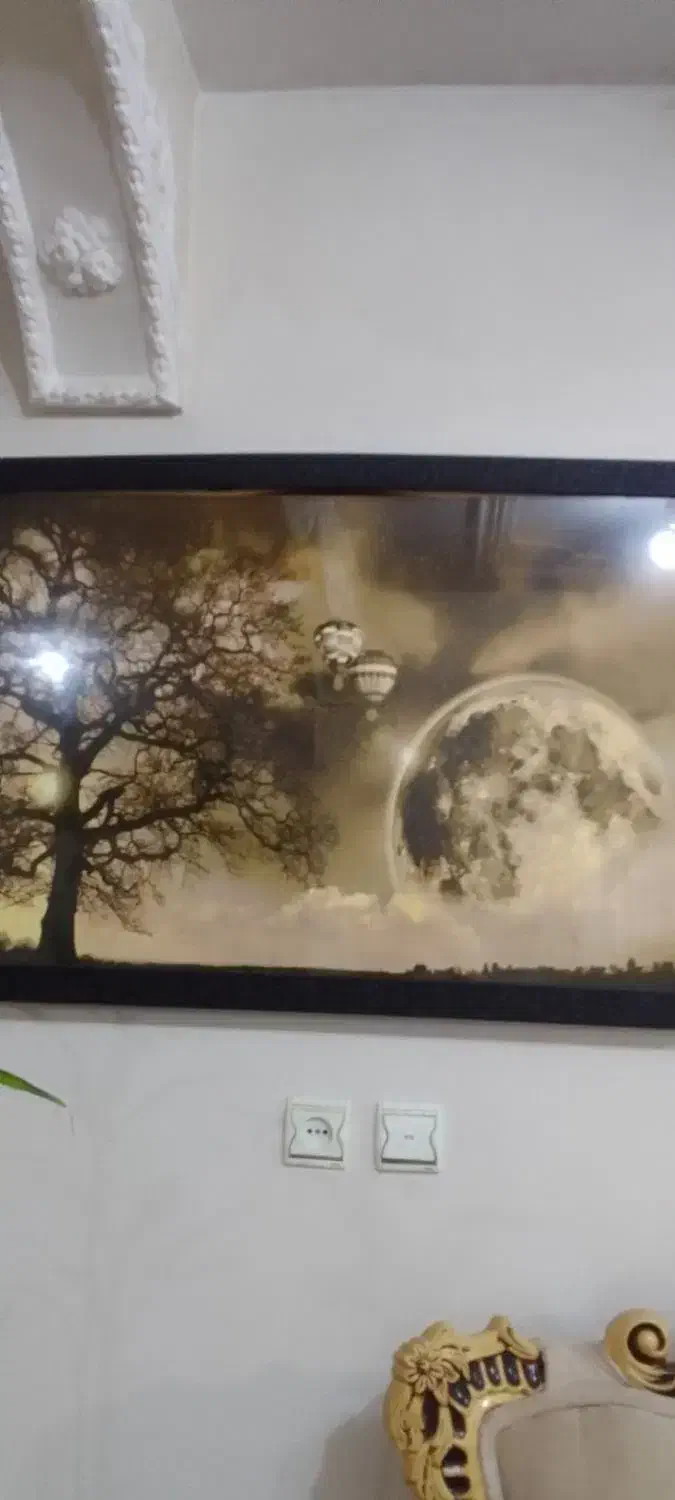 تابلو چراغ دار|تابلو، نقاشی، عکس|آستانه اشرفیه, |دیوار