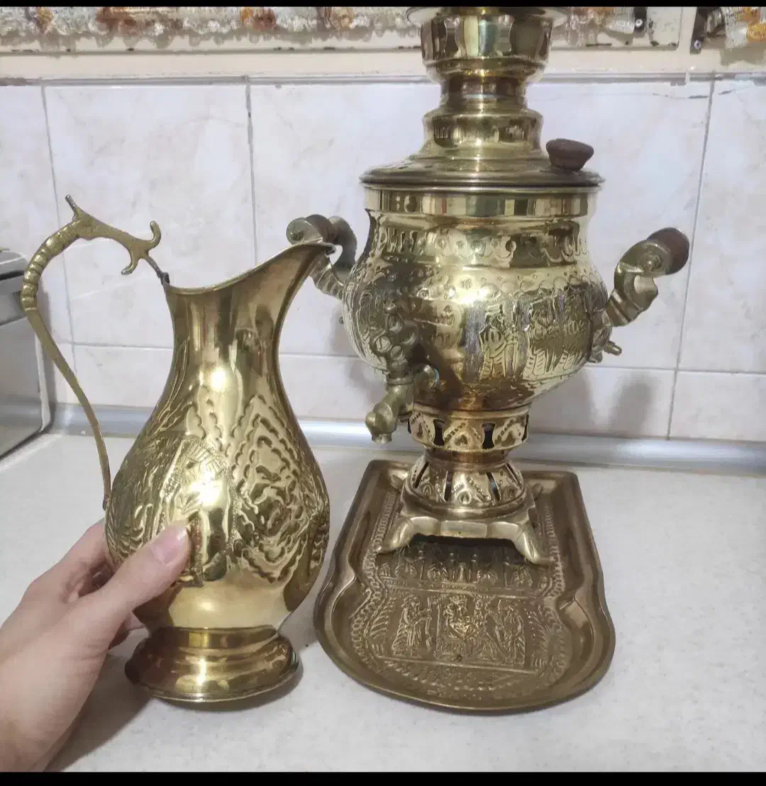 سماور برنجی|سماور، چایساز، قهوهساز|ری, ملکآباد|دیوار