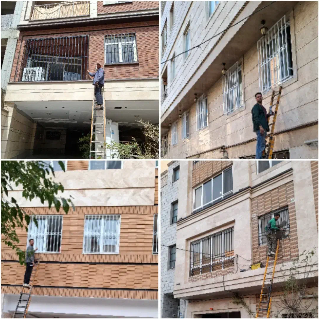 جوشکاری سیارآهنگری نرده حفاظ پنجره بالکن پله آهنگر|خدمات پیشه و مهارت|تهران, پونک|دیوار