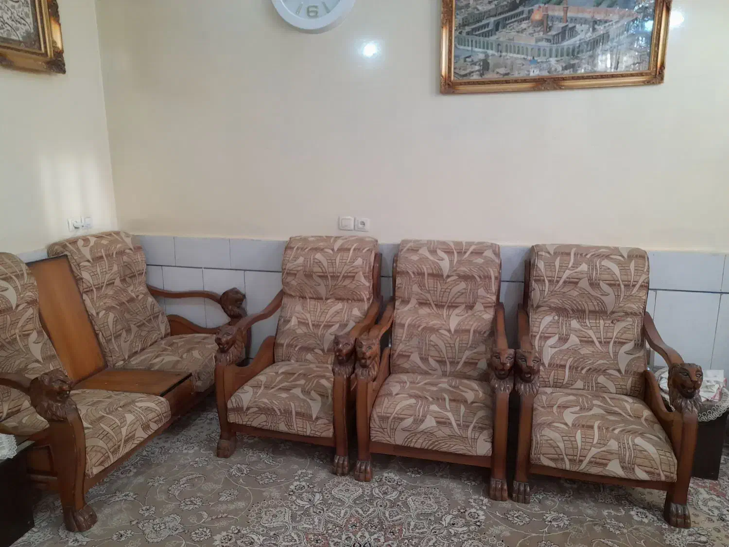 مبلمان|مبلمان خانگی و میز عسلی|اصفهان, ارزنان|دیوار