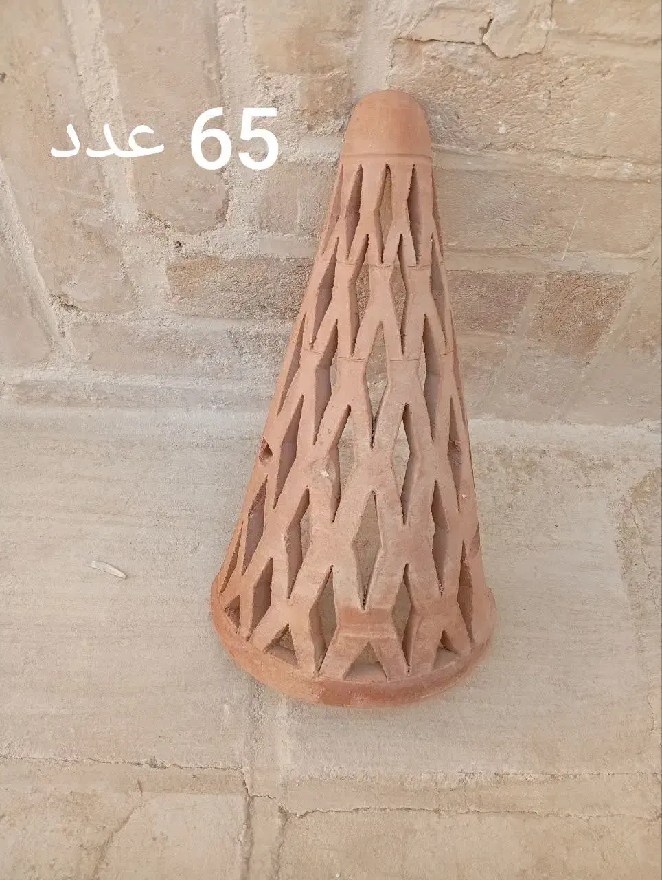 چراغ های سفالی|لوستر و چراغ آویز|یزد, |دیوار