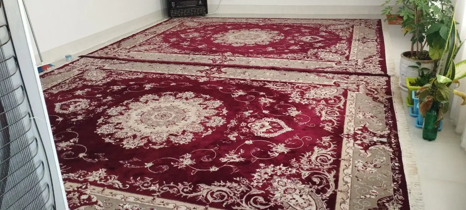 دوتخته فرش 12متری|فرش|زبرخان, |دیوار