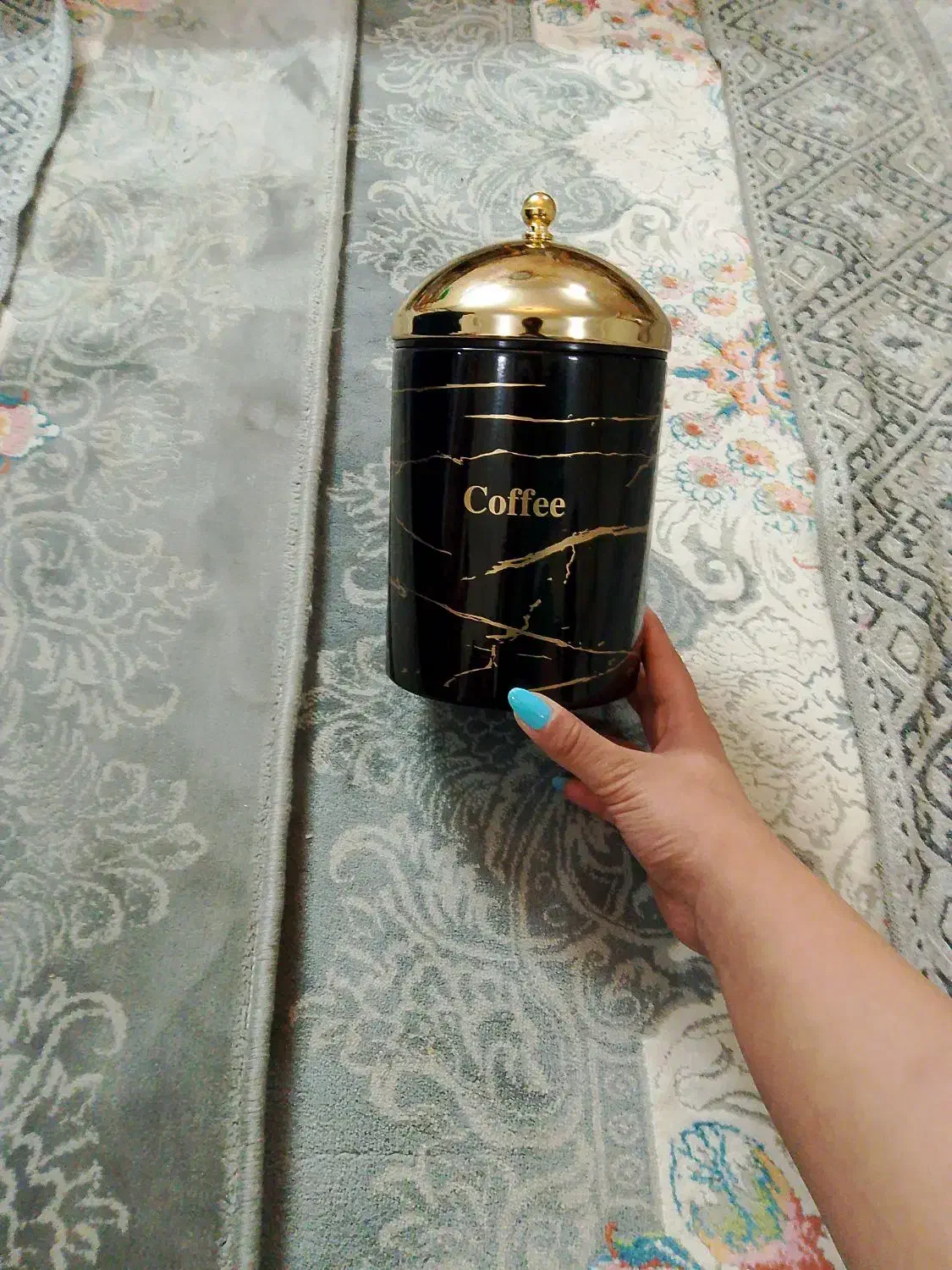 اورانوس طلایی مشکی|ظروف سرو و پذیرایی|مشهد, خواجه ربیع|دیوار