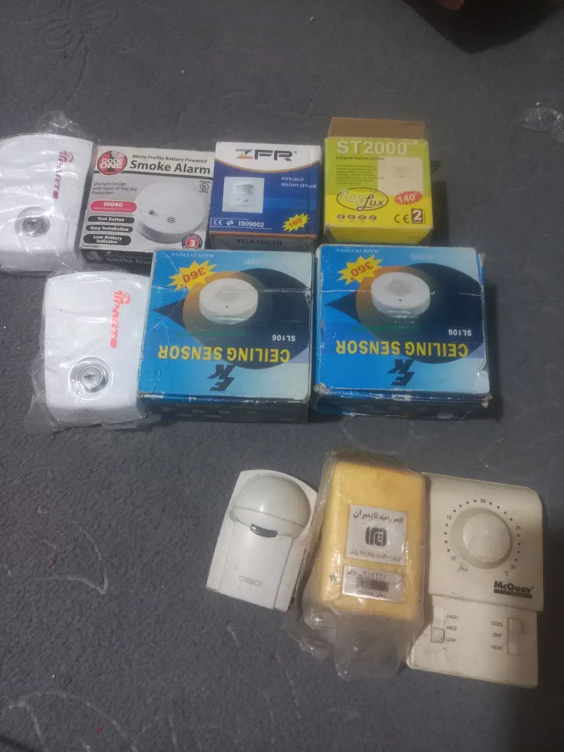 سنسور هوشمند سقفی ودیواری وسنسوردود بی سیم|ابزارآلات|قرچک, مهدیه|دیوار