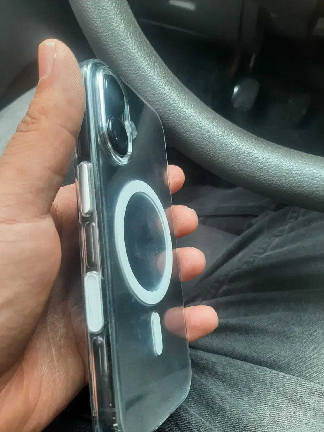 گوشی آیفون ۱۶ مشکی ۲۵۶ درحد ch iphone  اپل شرکتی|موبایل|تهران, نیروی هوایی (پیروزی)|دیوار