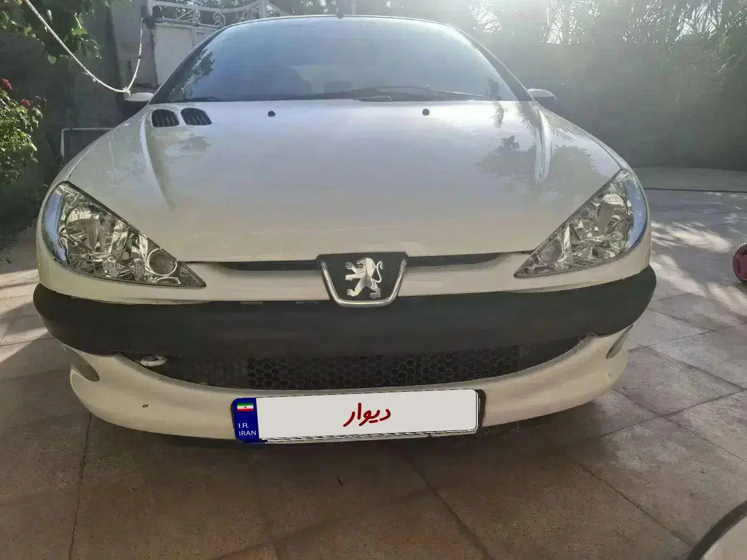 ۲۰۶ تیپ ۵ موتور تیوفایو بدون رنگ کارمندی|خودرو سواری و وانت|بم, |دیوار