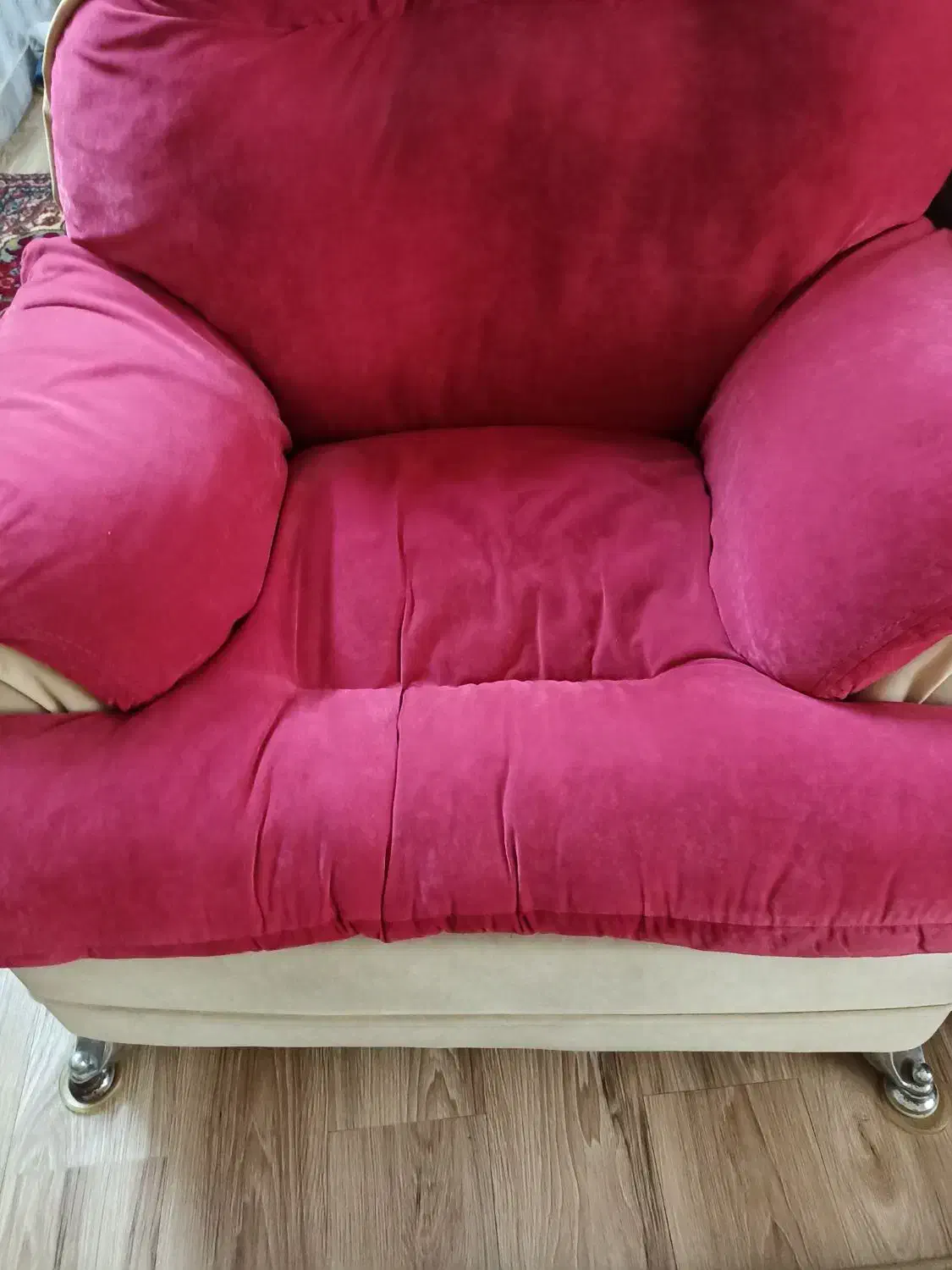 مبل قرمز|مبلمان خانگی و میز عسلی|رشت, علی آباد|دیوار