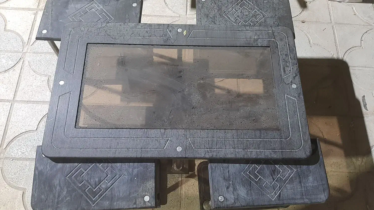 میز سالم پنج تیکه جلو مبلی|مبلمان خانگی و میز عسلی|یزد, |دیوار